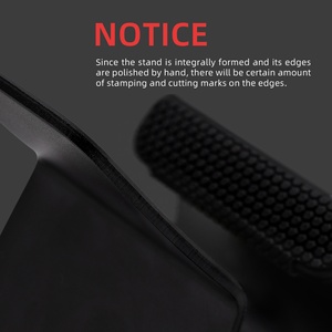 PS5 및 <span class=keywords><strong>PS4</strong></span> 및 Xbox 시리즈 XS 및 Xbox One 컨트롤러 용 블랙 스탠드-AL 범용 금속 게임 컨트롤러 스탠드 - Product Image 5