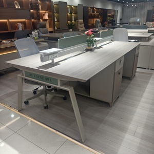 Sanxin làm việc không gian văn phòng Bảng Máy Trạm Modular 4 6 chỗ ngồi người Bàn Mở nhân viên Máy Trạm cho nội thất văn phòng - Product Image 2