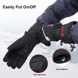 <span class=keywords><strong>Gants</strong></span> <span class=keywords><strong>chauffants</strong></span> thermiques de qualité supérieure pour le cyclisme, avec fonction écran tactile, accessoire d'hiver chaud, pour le ski - Product Image 5