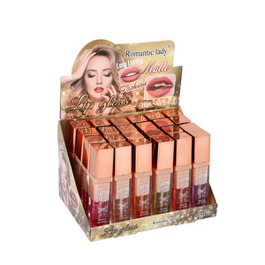 Chất Lượng Cao Giữ Ẩm Môi Dễ Dàng Để Màu Sắc Tăng Cường Da Gương Giống Như Bóng Nước Vàng Lá Màu Sắc Thay Đổi Son Bóng - Product Image 5