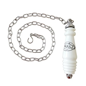 Chaîne de tirage pour toilettes à citerne haute traditionnelle, poignée de <span class=keywords><strong>chasse</strong></span> <span class=keywords><strong>d</strong></span>'<span class=keywords><strong>eau</strong></span> en céramique - Product Image 2