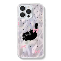 Cubierta protectora de lente al por mayor con cadena Camlet Rose Flower Phone Case para iPhone 14 15 16 Pro Max 7 8 Plus XS XR 11 12 13 MINI