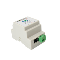 Servidor de Dispositivos Compacto de 2 Puertos RS485 a Ethernet con Configuración Basada en Web, Convertidor de Protocolo Modbus RTU/TCP, 10/100 Mbps RJ45