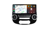 Écran radio Android 17 pouces avec Carplay et GPS intégré, OLED DSP MP3 pour Mercedes Benz Vito W447 2016-2023, garantie 1 an