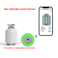 EPTTECH LPG2412-BT Accesorios para Autocaravanas, Sensor Ultrasónico de Nivel de Combustible, Indicador Inalámbrico Magnético de Nivel de Gas para Tanque de GLP