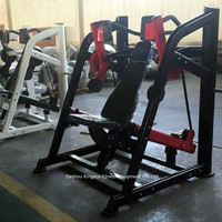 Équipement de Fitness professionnel Machine de pull musculaire chargée de plaque en acier