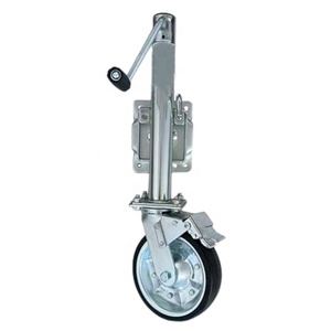 <span class=keywords><strong>Roue</strong></span> jockey de cric de <span class=keywords><strong>remorque</strong></span> S-S avec frein 6 8 pouces 1200 1500 lbs options - Product Image 5
