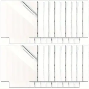 创意节日礼品3d透明亚克力片diy擦除笔用于发光二极管基板3毫米大