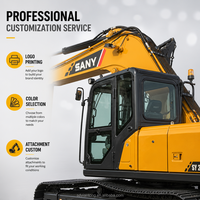 Meilleur prix pour une excavatrice Sany SY60C d'occasion de 6 tonnes, excellente performance, excavatrice sur chenilles avec livraison rapide, machine d'excavation Sany