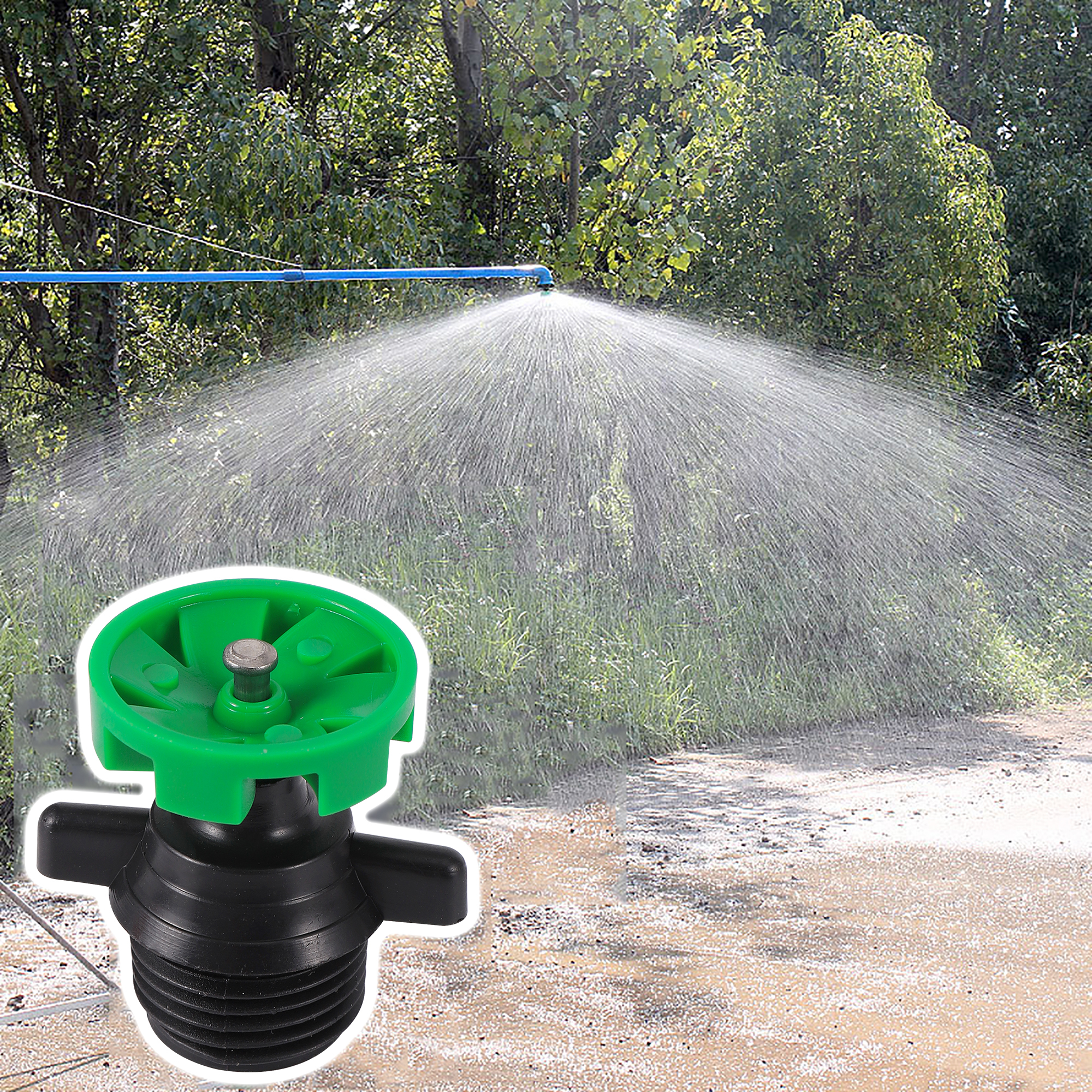 Haofy 20 Pcs Buses D'Arrosage G Type 360° Rotation - Irrigation Goutte à Goutte Serre Et Jardin