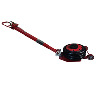 En stock : Cric pneumatique pliant 3T à triple chambre d'air, réglable, avec vessie gonflable, outil de réparation automobile