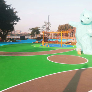 Nhà Máy Bán buôn ướt đổ tổng hợp EPDM hạt cao su trong nhà ngoài trời children's sân chơi EPDM cao su sàn - Product Image 6