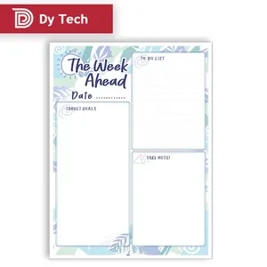 Aangepaste Magische Whiteboard Wekelijkse Planner Voor Koelkast Magnetisch Droog Wisbord