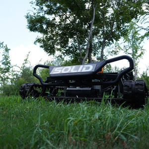 Miễn phí vận chuyển điều khiển từ xa máy cắt cỏ tùy chỉnh Zero lần lượt Máy cắt 1100mm <span class=keywords><strong>Robot</strong></span> Máy cắt cỏ - Product Image 5