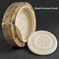 Moulure de plafond en résine Tietuo + noyau en élastomère PU C258-G2, haute précision, équipe de R&D expérimentée, logo personnalisé