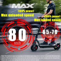 Module de Contrôle et de Déverrouillage de Vitesse MODTEK 80KM/H V3.0 – Plein Potentiel de Vitesse, 3 Modes de Conduite pour Trottinette Ninebot Segway MAX G3