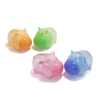 Offres Spéciales fournitures scolaires taille-crayons animaux mignons fournitures de papeterie personnalisé double trous taille-crayon en plastique