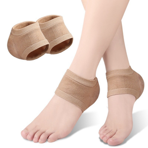 Chaussettes hydratantes à talon, chaussettes à bout <span class=keywords><strong>ouvert</strong></span>, Gel fissuré, pieds sans orteils, réparation de talon, chaussettes pour femmes, pieds secs durs craquelés - Product Image 3