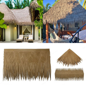 Nhà Máy Giá Chống Cháy Uv-Chịu Mài Mòn Tổng Hợp Mái Ngói Thiết Kế Truyền Thống Nhựa Lá Cọ Phong Cách Cho Công Viên & Biệt Thự - Product Image 6