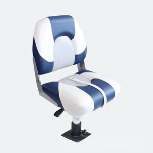 Premium sedie pieghevoli con schienale basso fornitori marini accessori per barche con sedile del capitano - Product Image 4