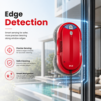 Machine de nettoyage de vitres BNZ à moteur sans balais pour immeubles et bureaux en hauteur, prise UE/US, en stock, nettoyeur de vitres intelligent pour la maison