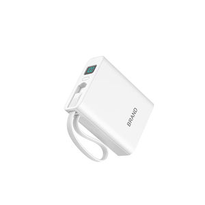 Vente en gros de banque d'alimentation en PVC 20000mAh 22.5W chargeur sans fil portable affichage LED câble de type C intégré pour le chargement de téléphone de voyage - Product Image 1