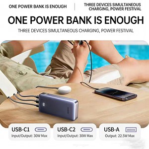 Banco de Energía UGREEN de 20000 mAh con Carga Rápida PD de 30 W, Salida Dual USB-C y USB-A, Cargador Portátil - Product Image 5