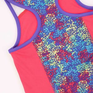 Wholesale Trendy Kids <b>Girl</b> <b>Sporting</b> Clothes Cute Star Printed <b>Girls</b> Activewear Set Spandex/Polyester Eco-friendly - Product Image 5