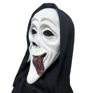 <span class=keywords><strong>Masque</strong></span> de visage fantôme d'usine d'origine, en latex souple, <span class=keywords><strong>pour</strong></span> cosplay de film d'horreur, accessoires de fête effrayants, <span class=keywords><strong>masque</strong></span> d'<span class=keywords><strong>Halloween</strong></span> - Product Image 5
