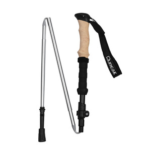Bastones de Senderismo Qureak de Aleación de Aluminio, 3 Secciones Telescópicas, Ligeros, para Trekking al Aire Libre - Product Image 5