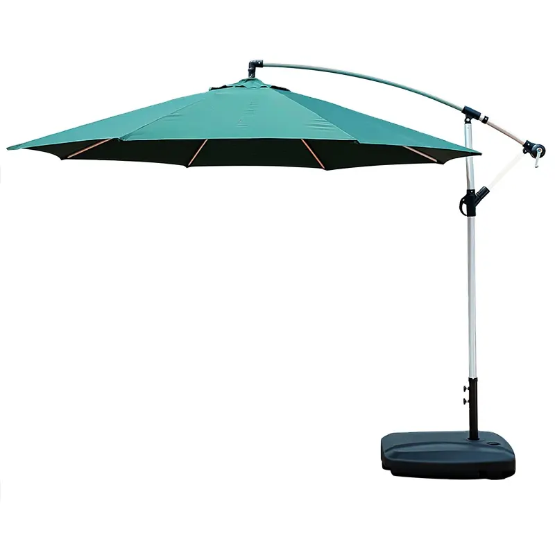 Лидер продаж, 3 м подвесной консольный Зонт с рукояткой, садовый открытый зонт для патио, большой зонт от солнца в виде банана