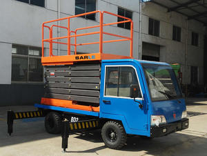 יחיד מתלי אלומיניום הידראולי להרים אדם אחד-אדם הצלה אוויר פלטפורמה הידראולי אדם עם יעילות גבוהה - Product Image 2