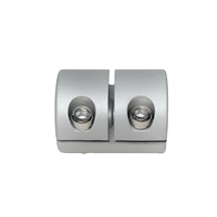 Accouplements rigides en acier inoxydable et aluminium personnalisés pour machine CNC avec vis de serrage