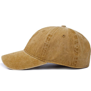 3-Pack <b>Vintage</b> Washed Cotton Baseball Caps Adjustable Low Profile Unisex Classic Twill Fabric Dad <b>Hats</b> with Curved Brim for Men - Product Image 4