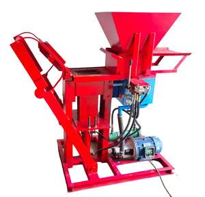 Machine manuelle de fabrication de briques en terre cuite emboîtables WT2-25, facile à utiliser, pour la production de briques solides emboîtables en terre cuite, fabriquée en Chine - Product Image 1