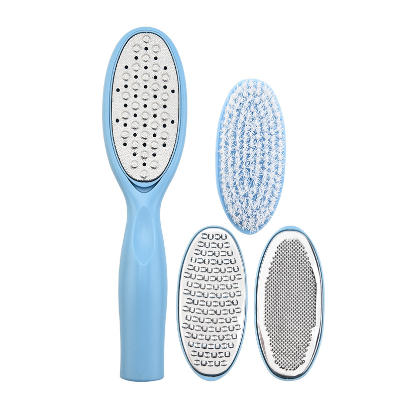 Set di lime per piedi blu da 4 pezzi
