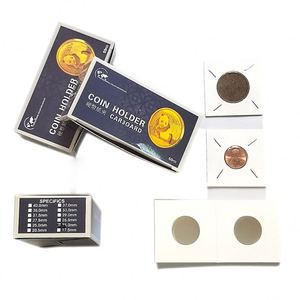 50 Fundas Protectoras de Cartón para Monedas, para Todas las Monedas, Suministros de Colección, Almacenamiento de Monedas - Product Image 1