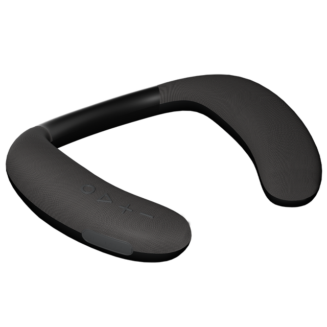 HD Stereo Wireless Bluetooth U-shaped Neckband Speaker Neck-hugging Microphone Speaker Fabric Bass Speaker Stereo Open Audio