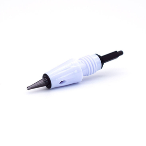 <b>White</b> Screw Tattoo Needle Cartridge 1 3 5 7 Pin Replacement Tip for PMU Permanent Makeup Machine Professional Artist Use - Product Image 2