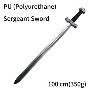 Épée en mousse PU haute densité légère et durable de 100 cm (39,37 po) pour cosplay, scène, <span class=keywords><strong>film</strong></span>, jouet, vente en gros, personnalisable, OEM - Product Image 1