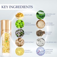 Royal Herb EX Lotion Soins de la peau flocons d'or hydratants sans huile pour le visage Fournisseur du Japon