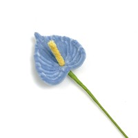 Vente en gros de tiges torsadées créatives pour Anthurium, bouquet décoratif unique fait main, cadeau personnalisé pour mariage et félicitations
