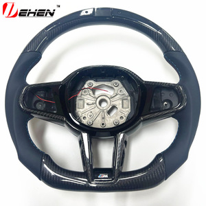 Volante Deportivo de Fibra de Carbono con LED para Restauración de Modelos M2 M3 M4 G80 G82 G87, Estilo Deportivo, Cuero, Compatible con M2 M3 M4 M5 X3 IS - Product Image 3