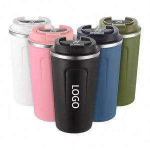 Mug de voyage isotherme en acier inoxydable 510 ml avec affichage intelligent de la température et couvercle – Idéal pour le bureau - Product Image 1