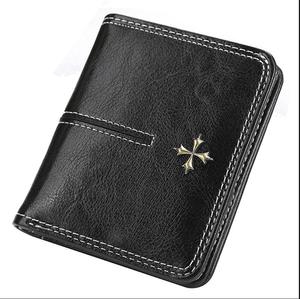 High-End Women's Short Wallets PU Leather Zipper Card <b>Bags</b> with Multiple Card Slots Fashionable Portable <b>Coin</b> Purse - Product Image 3