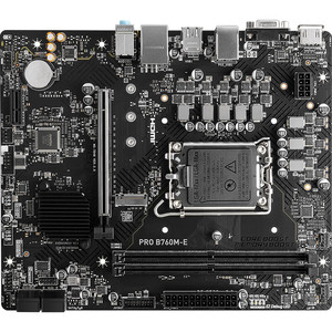เมนบอร์ดคอมพิวเตอร์สำหรับเล่นเกม PRO B760M-E DDR5 รองรับ CPU13400F/14400F/13490F - Product Image 4