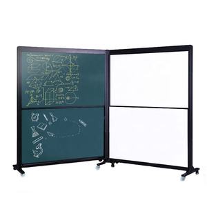 Pizarra blanca magnética de doble cara con elevación móvil personalizada - Product Image 1