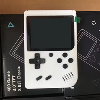 Console de jeu portable personnalisée de 2,4 pouces pour un joueur avec 400 jeux intégrés – Cadeau promotionnel portable