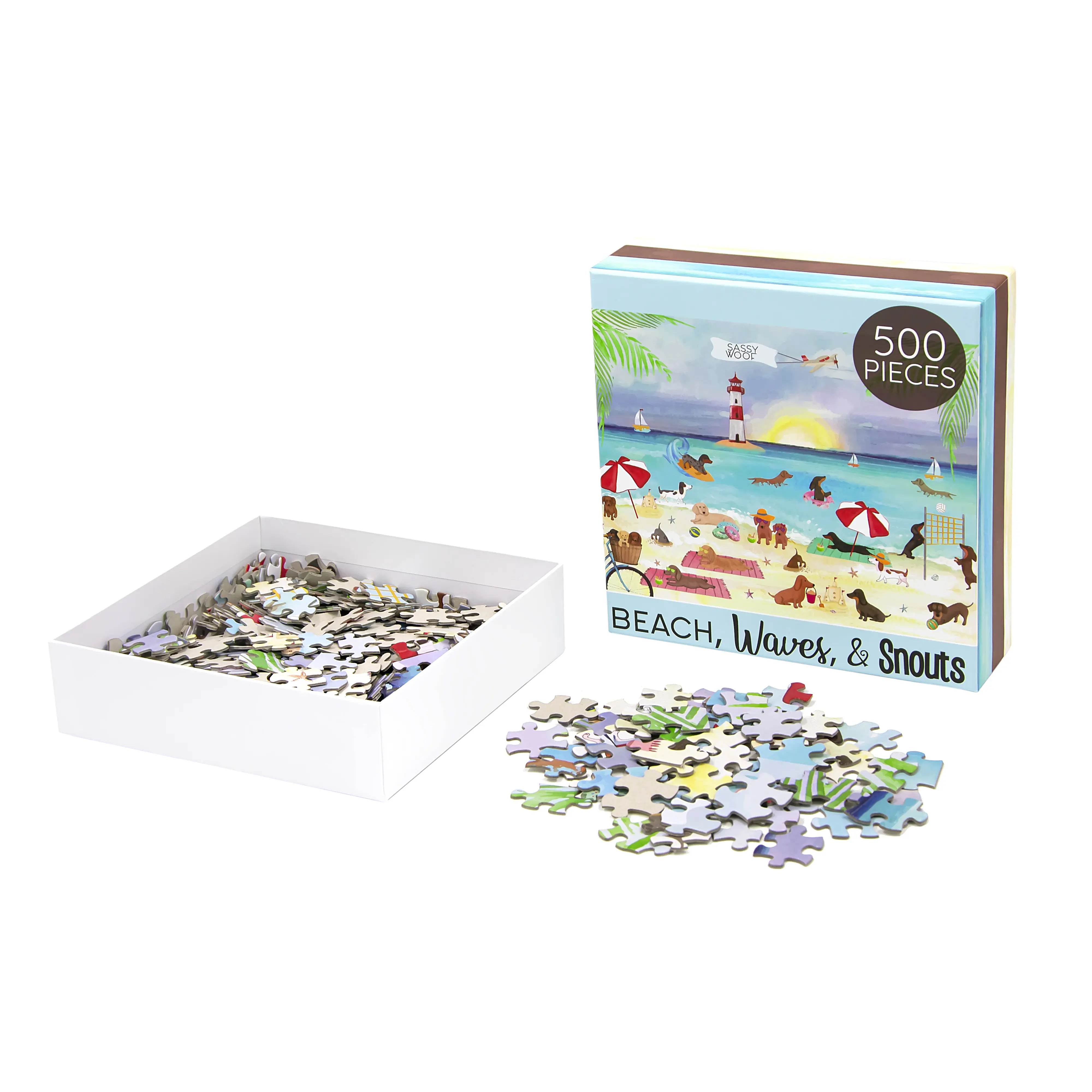 Chine usine de haute qualité brainstorming enfants adultes 500 pièces 1000 pièces Puzzles personnalisés jeu papier Puzzle