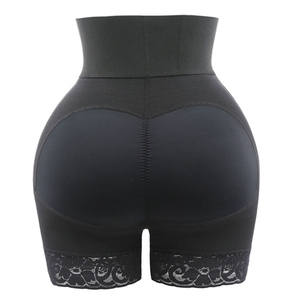 Shorts sculptants taille haute grande taille avec fermeture éclair avant, effet ventre plat, serre-taille et rehausseur <span class=keywords><strong>de</strong></span> fesses, Fajas Fajase Colombianas - Product Image 2